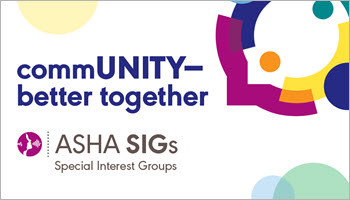 ASHA SIGs Community