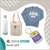 ASHA Store - Booth 669 - merchandise