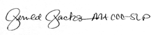 Jerrold Jackson signature